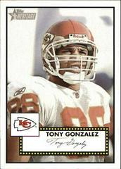 Tony Gonzalez #126 Football Cards 2006 Topps Heritage Prices