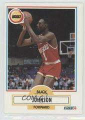 Buck Johnson #71 Basketball Cards 1990 Fleer Prices
