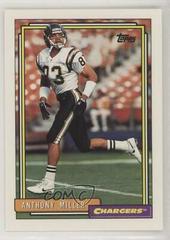 Anthony Miller #707 Football Cards 1992 Topps Prices