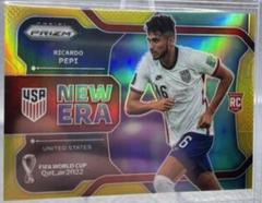 Ricardo Pepi [Gold] Soccer Cards 2022 Panini Prizm World Cup New Era Prices