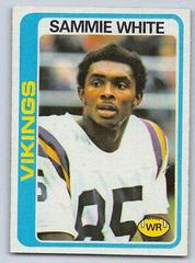 Sammie White #30 Football Cards 1978 Topps Prices