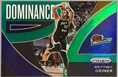 Brittney Griner [Green] #12 Basketball Cards 2022 Panini Prizm WNBA Dominance Prices
