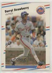 Darryl Strawberry Baseball Cards 1988 Fleer Glossy Prices