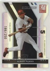 Albert Pujols [Turn of the Century] #143 Baseball Cards 2004 Donruss Elite Extra Edition Prices