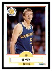 Les Jepsen Basketball Cards 1990 Fleer Update Prices