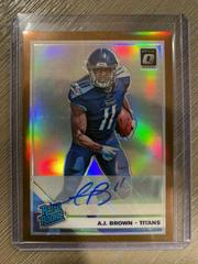 A.J. Brown [Bronze] #164 Football Cards 2019 Donruss Optic Rated Rookie Autographs Prices