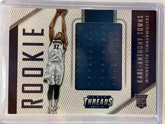 Karl Anthony Towns #5 Basketball Cards 2015 Panini Threads Prices