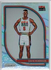 David Robinson [Silver] #5 Basketball Cards 2020 Panini Prizm USA Basketball Prices