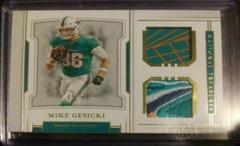Mike Gesicki Football Cards 2018 National Treasures Rookie Dual Materials Prices