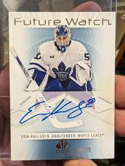 Erik Kallgren Hockey Cards 2022 SP Authentic 2012-13 Retro Future Watch Autographs Prices