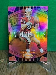 Steve Young [Orange] #I-14 Football Cards 2023 Panini Certified Immortals Prices