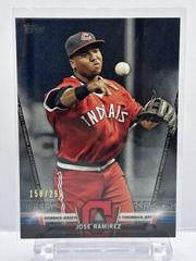 Jose Ramirez [Black] Baseball Cards 2018 Topps Salute Prices
