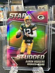 Aaron Rodgers [Pink] #SS17 Football Cards 2021 Panini Rookies and Stars Studded Prices