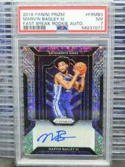 Marvin Bagley III Basketball Cards 2018 Panini Prizm Fast Break Rookie Autographs Prices