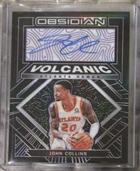 John Collins [Purple] #VS-JCL Basketball Cards 2021 Panini Obsidian Volcanic Signatures Prices