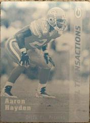 Aaron Hayden #278 Football Cards 1997 Stadium Club Prices