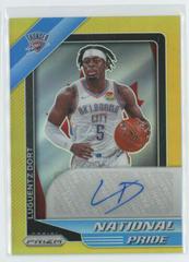 Luguentz Dort [Gold] Basketball Cards 2020 Panini Chronicles National Pride Signatures Prices