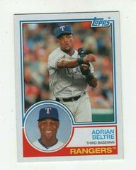 Adrian Beltre #151 Baseball Cards 2021 Topps Archives Prices