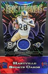 Marshall Faulk [Hyper] #1 Football Cards 2023 Panini Spectra Epic Legends Materials Prices