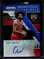 Coby White [Blue Shimmer] #SS-CBW Basketball Cards 2019 Panini Prizm Sensational Signatures Prices