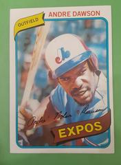 Andre Dawson Baseball Cards 1980 Topps Prices