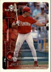Pat Burrell Baseball Cards 1999 Upper Deck MVP Prices