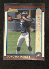 Donovan McNabb [Gold] #168 Football Cards 1999 Bowman Prices