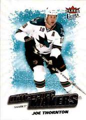 Joe Thornton #DM-7 Hockey Cards 2008 Ultra Difference Makers Prices