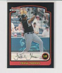 Frank Thomas [Refractor] #137 Baseball Cards 2003 Bowman Chrome Prices
