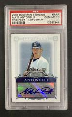 Matt Antonelli [Autograph Refractor] #MAA Baseball Cards 2006 Bowman Sterling Prospect Prices