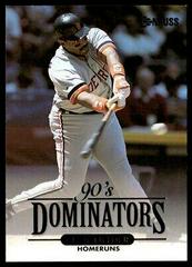 Cecil Fielder [Homeruns] #1 Baseball Cards 1994 Donruss Dominators Prices