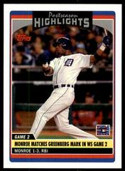 Craig Monroe #UH194 Baseball Cards 2006 Topps Updates & Highlights Prices