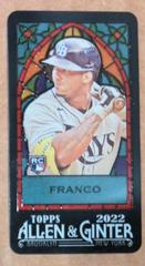 Wander Franco [Mini Exclusive Stained Glass] #400 Baseball Cards 2022 Topps Allen & Ginter Prices