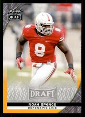 Noah Spence [Gold] #70 Football Cards 2016 Leaf Draft Prices