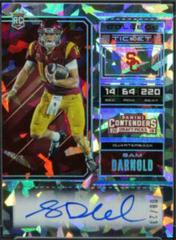 Sam Darnold [Cracked Ice Autograph] Football Cards 2018 Panini Contenders Draft Picks Prices