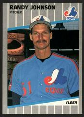 Randy Johnson Baseball Cards 1989 Fleer Prices
