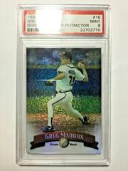 Greg Maddux [Non Protected Refractor] #16 Baseball Cards 1998 Finest Prices