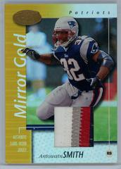 Antowain Smith [Mirror Gold Jersey] #53 Football Cards 2002 Leaf Certified Prices