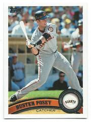 Buster Posey [Sparkle] #335 Baseball Cards 2011 Topps Prices