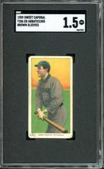 Ed Abbaticchio [Brown Sleeves] #NNO Baseball Cards 1909 T206 Sweet Caporal 150 Factory 30 Prices
