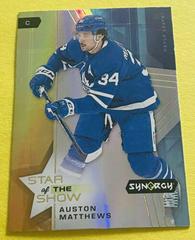 Auston Matthews Hockey Cards 2021 Upper Deck Synergy Star of the Show Prices