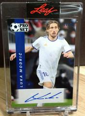 Luka Modric Soccer Cards 2022 Pro Set Autographs Prices