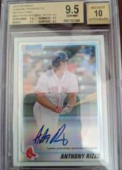 Anthony Rizzo [Refractor Autograph] Baseball Cards 2010 Bowman Chrome Prospects Prices