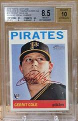 Gerrit Cole Baseball Cards 2013 Topps Heritage Real One Autographs Prices