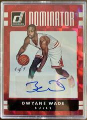 Dwyane Wade #13 Basketball Cards 2016 Panini Donruss Dominator Signatures Prices