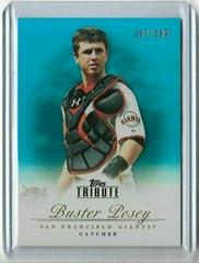Buster Posey [Blue] #61 Baseball Cards 2012 Topps Tribute Prices