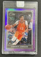 Cameron Johnson [Purple] Basketball Cards 2019 Panini One and One Prices