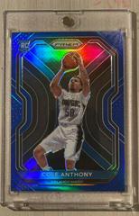 Cole Anthony [Blue Prizm] Basketball Cards 2020 Panini Prizm Prices