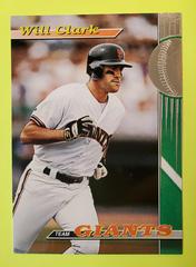 Will Clark #9 Baseball Cards 1993 Stadium Club Giants Prices