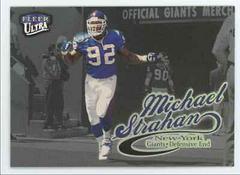 Michael Strahan [Platinum Medallion] Football Cards 1999 Ultra Prices